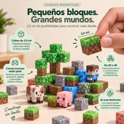 Bloques magnéticos • Un mundo por construir, lejos de las pantallas
